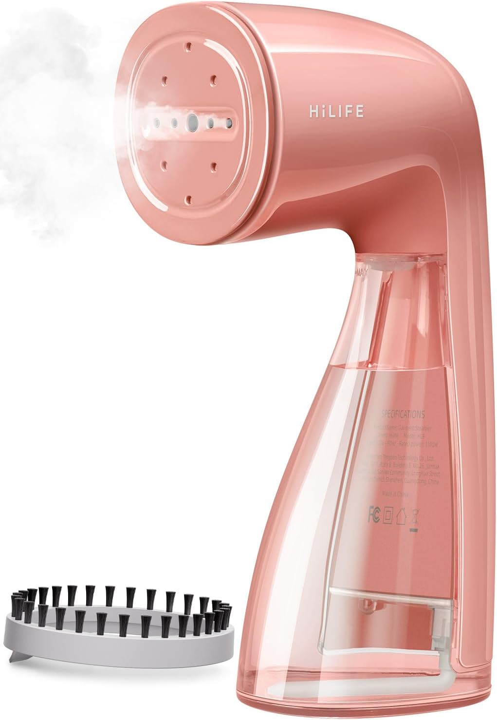 HiLIFE portable steamer compact size for travel - View 2