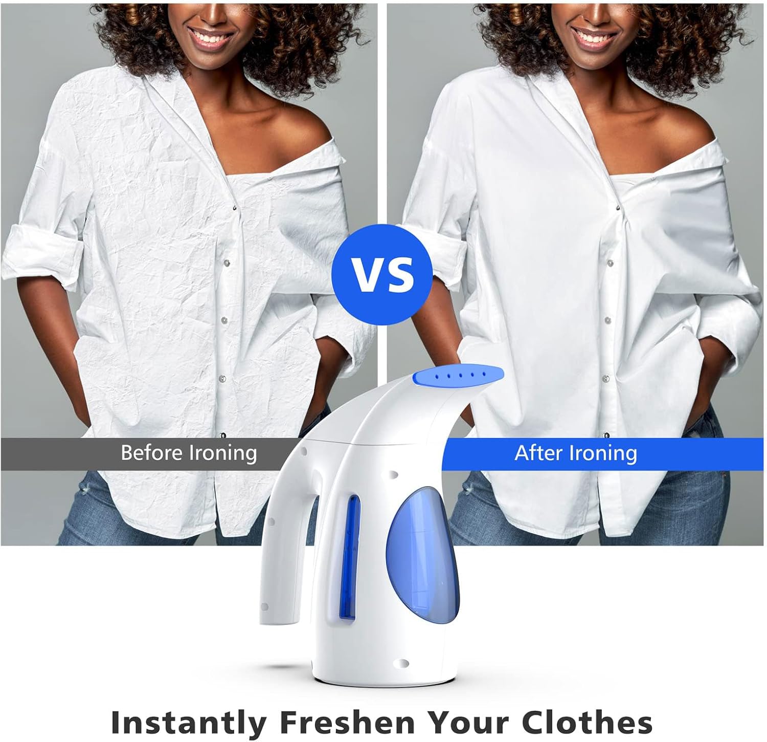 HiLIFE garment steamer 300ml transparent water tank - View 3